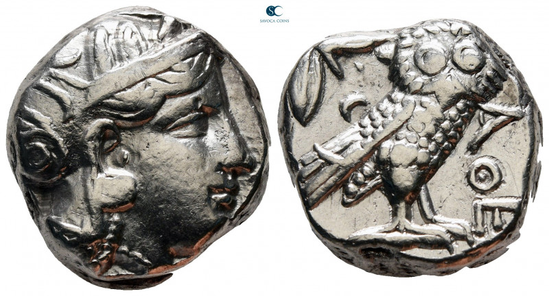 Attica. Athens circa 393-355 BC. 
Tetradrachm AR

22 mm, 17,14 g



good ...