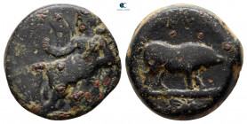 Attica. Eleusis circa 340-335 BC. Bronze Æ