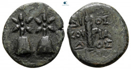 Colchis. Dioskourias circa 150-100 BC. Bronze Æ
