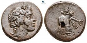 Pontos. Amisos. Time of Mithradates VI Eupator 120-63 BC. Bronze Æ
