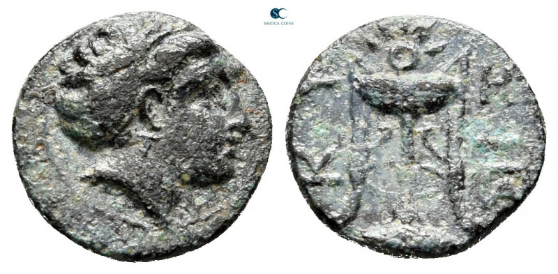 Mysia. Kyzikos circa 300-200 BC. 
Bronze Æ

10 mm, 1,23 g



very fine
