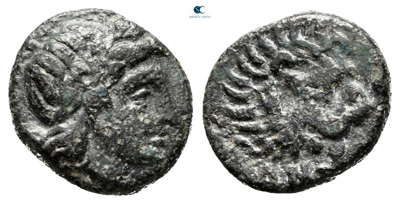 Troas. Antandros circa 350-340 BC. 
Bronze Æ

10 mm, 1,62 g



very fine