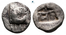 Troas. Kebren circa 400-300 BC. Obol AR