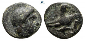 Lesbos. Nesos circa 300-200 BC. Bronze Æ