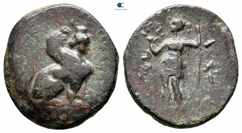 Pamphylia. Perge circa 260-230 BC. 
Bronze Æ

18 mm, 3,83 g



very fine