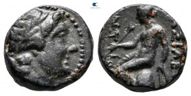Seleukid Kingdom. Antioch. Antiochos III Megas 223-187 BC. Bronze Æ