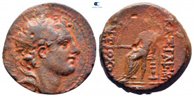 Seleukid Kingdom. Antioch on the Orontes. Antiochos IV Epiphanes 175-164 BC. Bronze Æ
