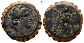 Seleukid Kingdom. Antioch on the Orontes. Alexander I Balas 152-145 BC. Serrate Æ