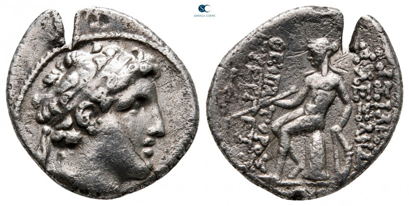 Seleukid Kingdom. Antioch on the Orontes. Alexander I Balas 152-145 BC. 
Drachm...