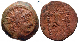 Seleukid Kingdom. Antioch. Alexander II Zabinas 128-122 BC. Bronze Æ
