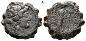 Seleukid Kingdom. Antioch on the Orontes. Alexander II Zabinas 128-122 BC. Serrate Æ