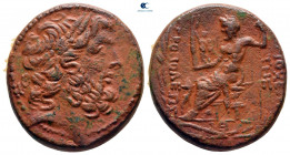 Seleucis and Pieria. Antioch circa 100-0 BC. Bronze Æ