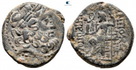 Seleucis and Pieria. Antioch circa 100-0 BC. Bronze Æ