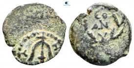 Judaea. Jerusalem. Herodians. Herod II Archelaos 4 BC-AD 6. Prutah Æ