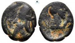 Kings of Parthia. Seleukia. Vologases III AD 105-147. Dichalkon Æ