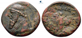 Kings of Parthia. Mithradates II 123-88 BC. Bronze Æ