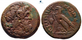 Ptolemaic Kingdom of Egypt. Uncertain mint on Cyprus. Ptolemy VI Philometor 180-145 BC. Bronze Æ