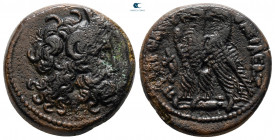 Ptolemaic Kingdom of Egypt. Alexandria. Time of Ptolemy IX to Ptolemy XII 116-51 BC. Bronze Æ