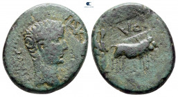 Macedon. Philippi. Tiberius AD 14-37. Bronze Æ