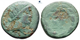 Macedon. Thessalonica. Marc Antony and Octavian 37 BC. Bronze Æ