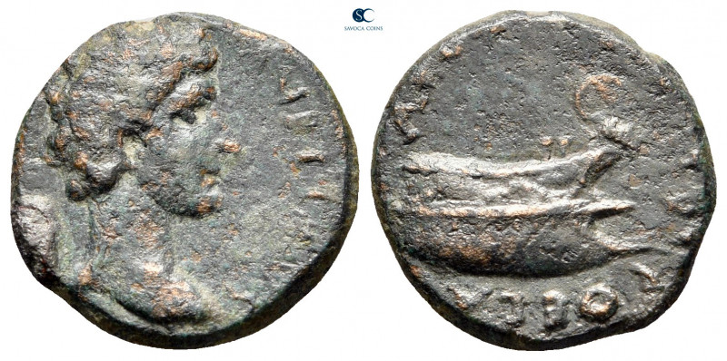 Thrace. Coela. Marcus Aurelius, with Commodus AD 161-180. 
Bronze Æ

18 mm, 3...