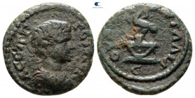 Thrace. Pautalia. Geta AD 198-211. Bronze Æ