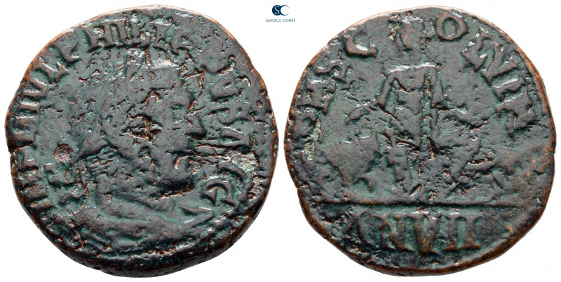 Moesia Superior. Viminacium. Philip I Arab AD 244-249. 
Bronze Æ

29 mm, 16,2...