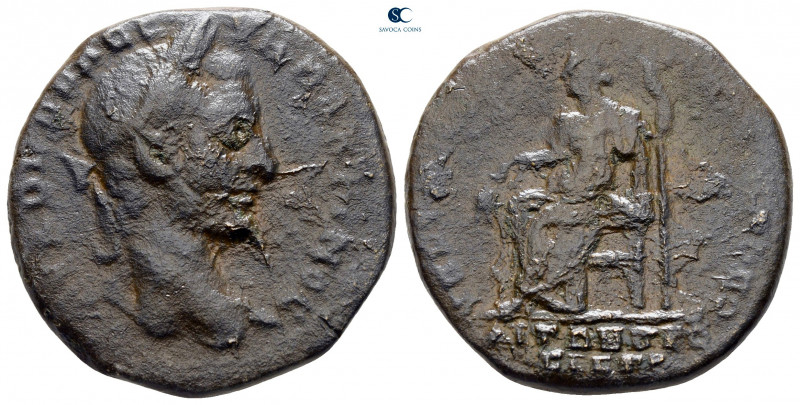 Moesia Inferior. Nikopolis ad Istrum. Macrinus AD 217-218. 
Bronze Æ

27 mm, ...