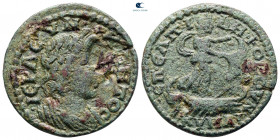 Aiolis. Kyme. Pseudo-autonomous issue AD 253-260. Bronze Æ