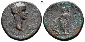 Ionia. Teos. Nero AD 54-68. Bronze Æ