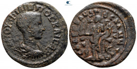 Ionia. Uncertain mint. Philip II as Caesar AD 244-247. Bronze Æ
