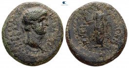 Lydia. Apollonoshieron. Nero AD 54-68. Bronze Æ