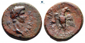 Lydia. Tralleis. Nero AD 54-68. Bronze Æ