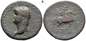 Nero AD 54-68. Rome. Sestertius Æ