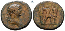 Trajan AD 98-117. Rome. Dupondius Æ