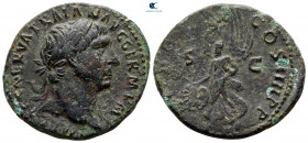 Trajan AD 98-117. Rome. As Æ