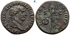 Trajan AD 98-117. Rome. As Æ