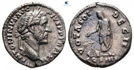 Antoninus Pius AD 138-161. Rome. Denarius AR
