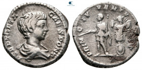 Geta, as Caesar AD 197-209. Rome. Denarius AR