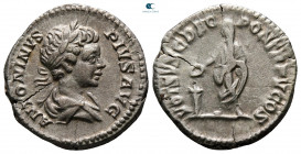 Caracalla AD 198-217. Rome. Denarius AR