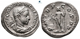Severus Alexander AD 222-235. Rome. Denarius AR