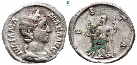 Julia Mamaea. Augusta AD 225-235. Rome. Denarius AR