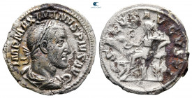 Maximinus I Thrax AD 235-238. Rome. Fourreé Denarius Æ
