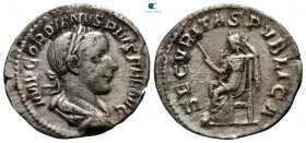 Gordian III AD 238-244. Rome. Denarius AR