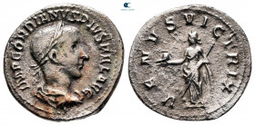 Gordian III AD 238-244. Rome. Denarius AR