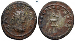Gallienus AD 253-268. Antioch. Antoninianus Æ silvered