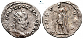 Gallienus AD 253-268. Rome. Antoninianus Æ silvered