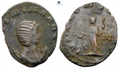 Salonina AD 254-268. Rome. Antoninianus Æ