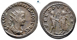 Saloninus, as Caesar AD 258-260. Samosata. Billon Antoninianus