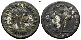 Aurelian AD 270-275. Antioch. Antoninianus Æ silvered